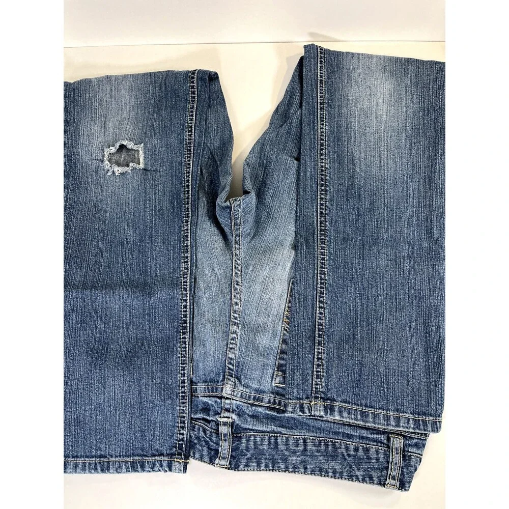 Mossimo Supply Co. Womens  15R Skinny Jeans  Distressed Low Rise
